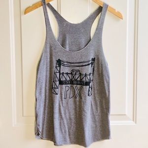 Grey “Portland” Tank Top
